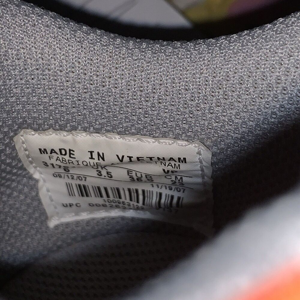 Nike Air Dunk Low Gray Laser*RARE YELLOW LACE*Pink Womens 6~2007 - Picture 14 of 15